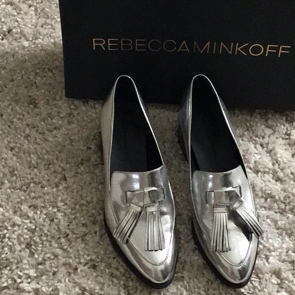 Rebecca Minkoff tassel loafers